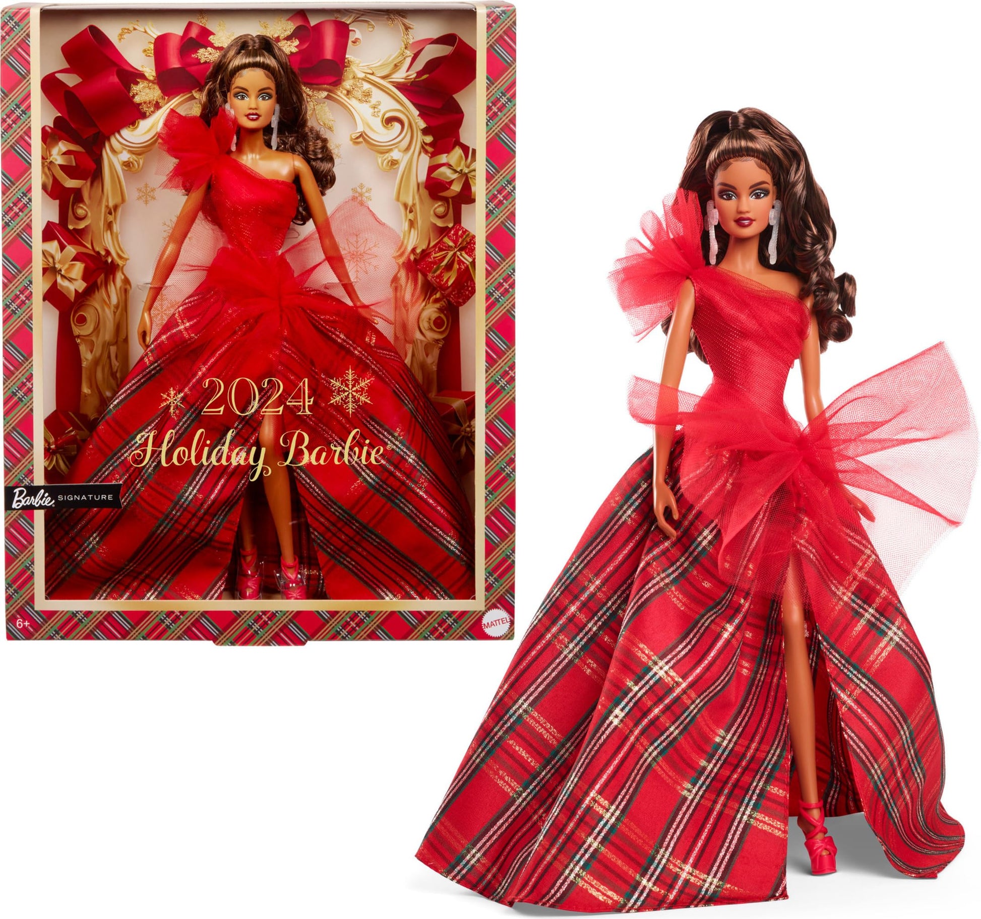 Barbie HRM63 Merry Christmas Doll Brown