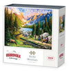 Boardwalk Rocky Mountain 500 Piece Jigsaw Puzzle Scenic Nature Colorado Puzzles with Premium Box, Gift for Adults and Family 16"x20"