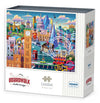 Boardwalk London 1000 Piece Jigsaw Puzzle Famous England Travel Puzzles with Premium Box, Gift for Adults and Family 19"x26"