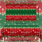 Christmas Plastic Tablecloth, 3Pcs Red and Green Merry Christmas Table Cover, Xmas Tree Tablecloth for Winter Holiday Christmas Party Supplies