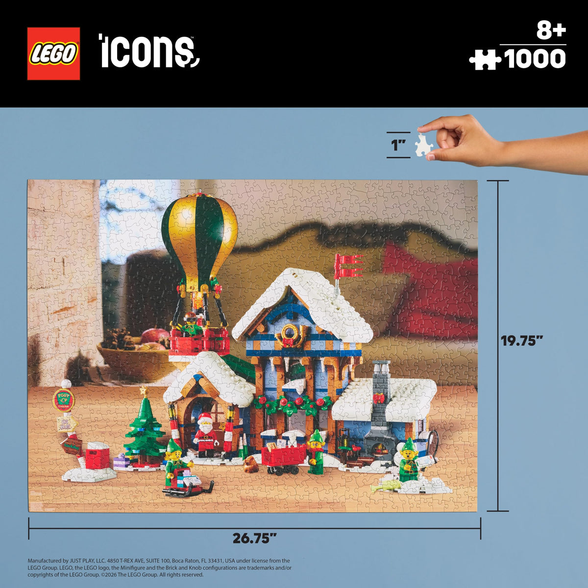LEGO® Botanical Garden Puzzle, 1000 Pieces
