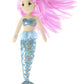 Aurora® Enchanting Sea Sparkles™ Crystal Stuffed Doll - Imaginative Play with Magical Companions - Perfect for Kid's Birthdays and Celebrations - Blue