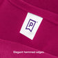 Gee Di Moda Square Tablecloth - 52 x 52 Inch Fuchsia Table Cloth for Small Square or Round Tables - Heavy Duty Washable Fabric - for Buffet Table