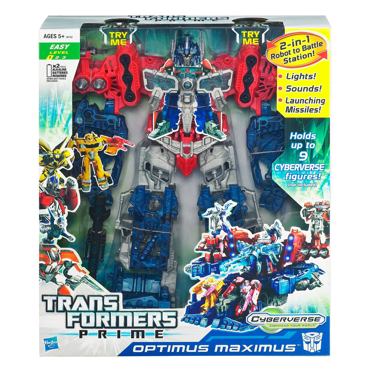 Transformers Prime Cyberverse Optimus Maximus Figure