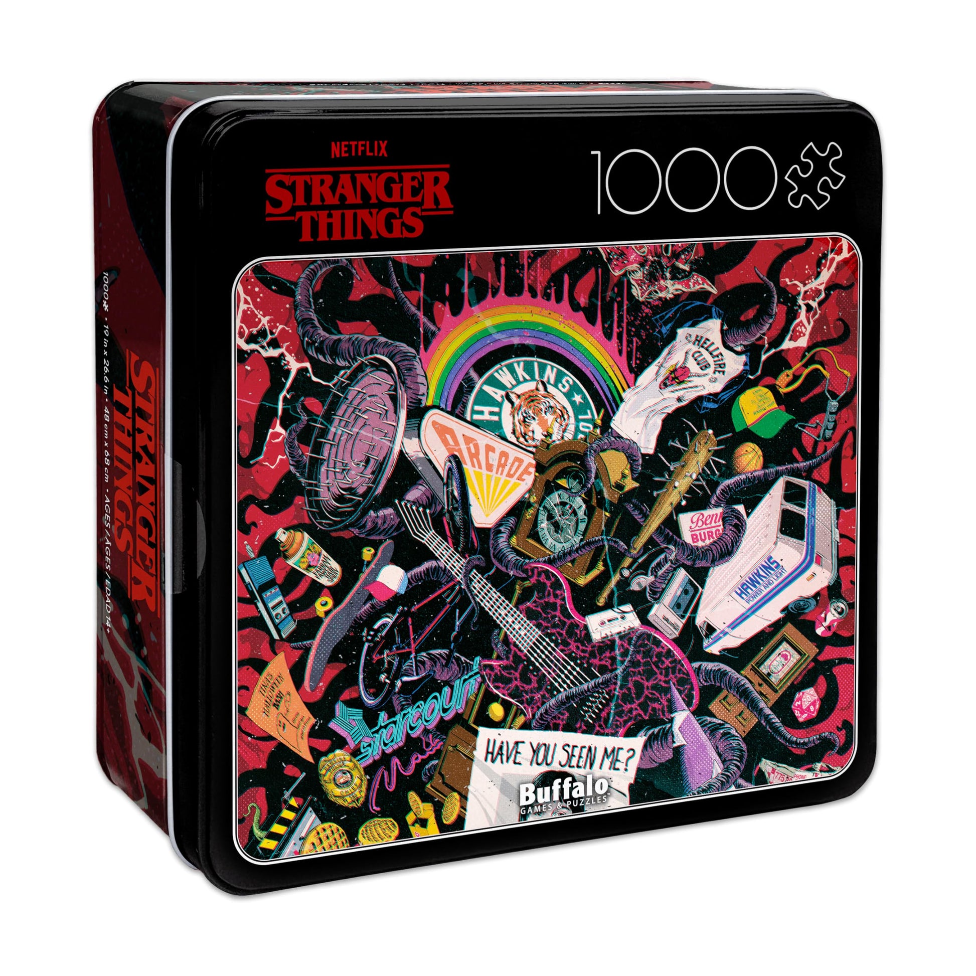 Buffalo Games - Stranger Things Castle Byers - 1000 Piece Puzzle for Adults