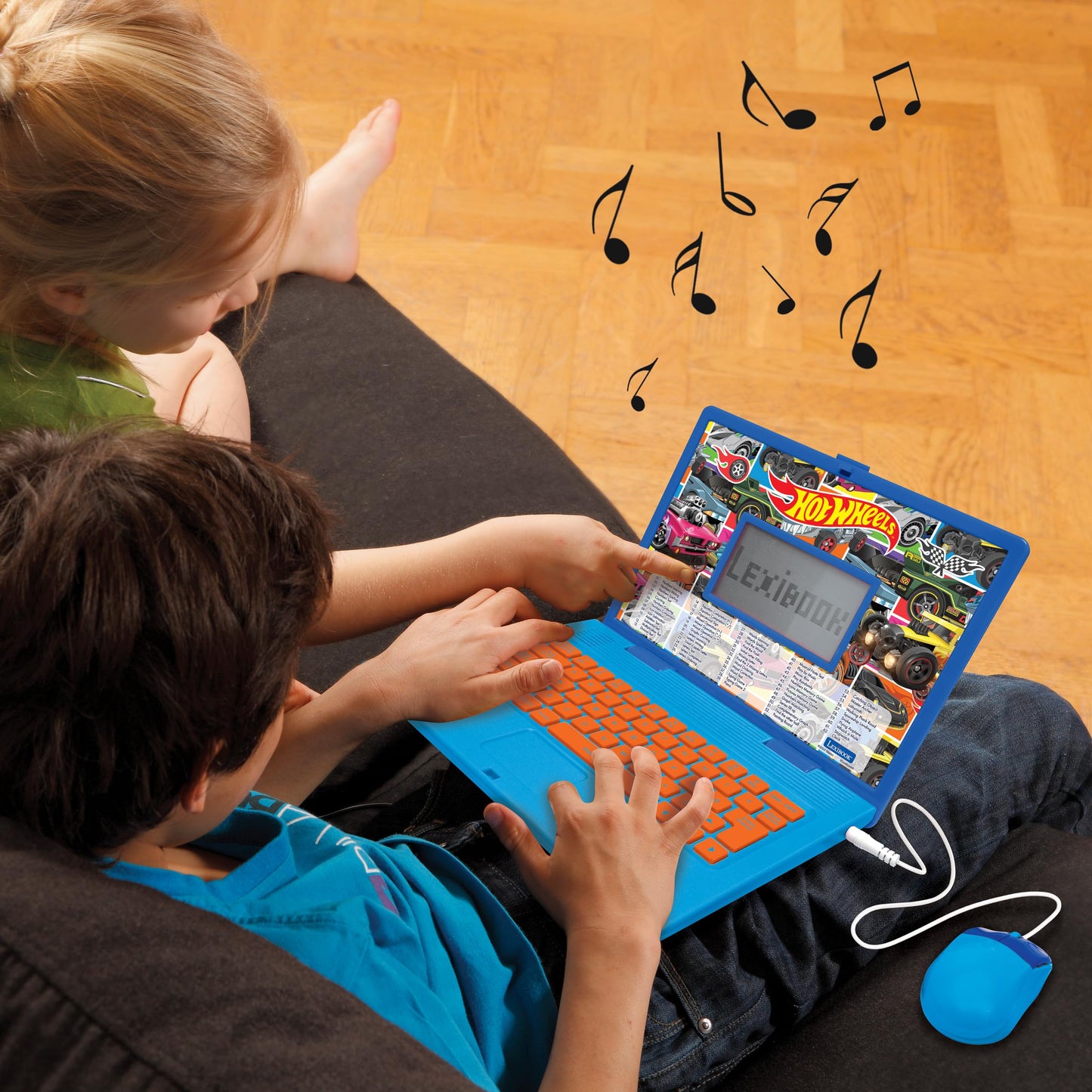 Lexibook, Hot Wheels Educational Laptop for Kids, JC598HWi2