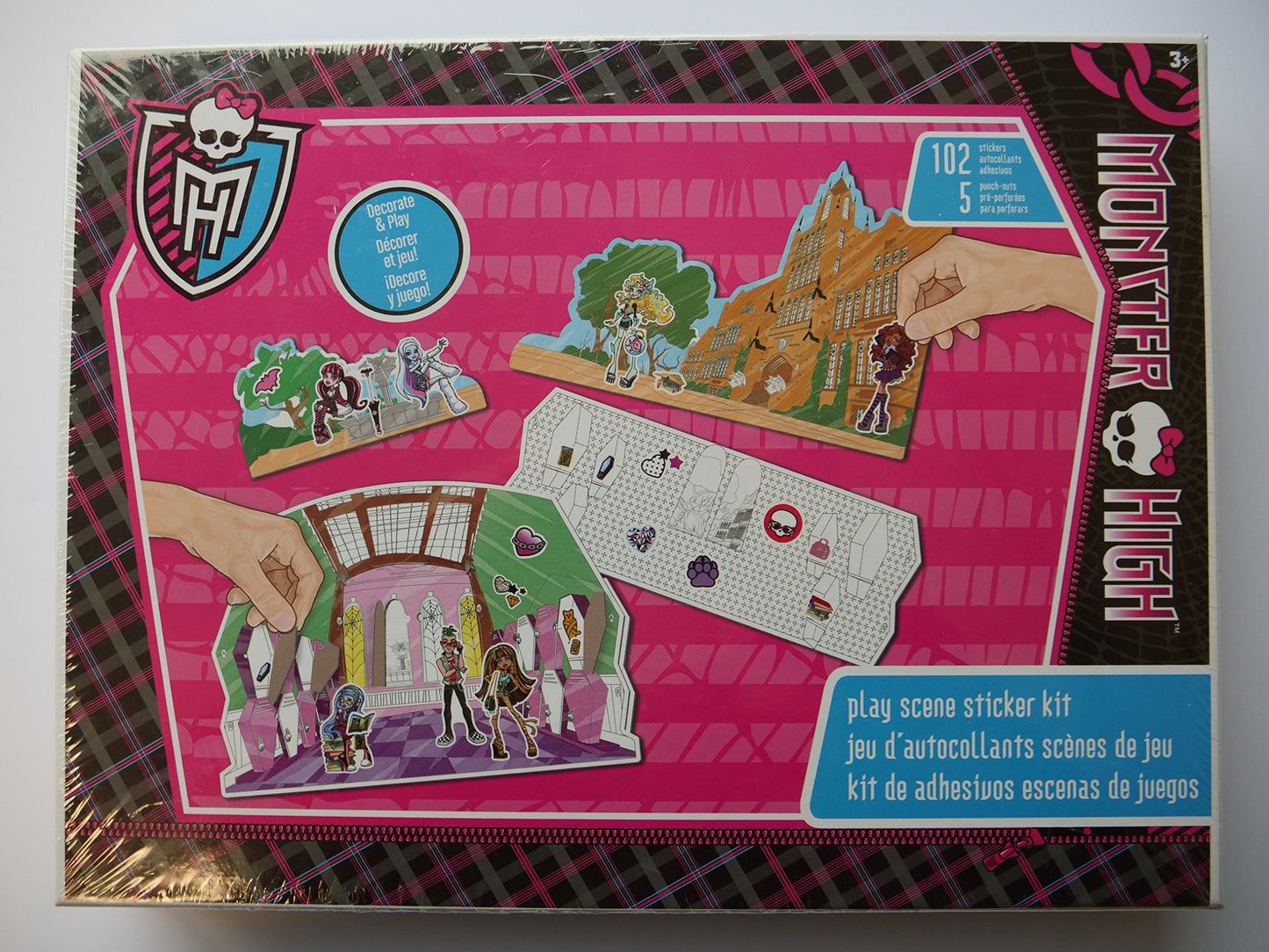 Monster High Play Scene Sticker Kit
