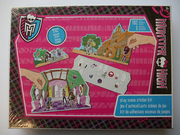 Monster High Play Scene Sticker Kit