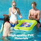 2 Sets Inflatable Pool Toss Game Combo Set Includes Ring Toss & Corn-Toss Game Floating Swimming Pool Games for Kids Adults Party in Summer