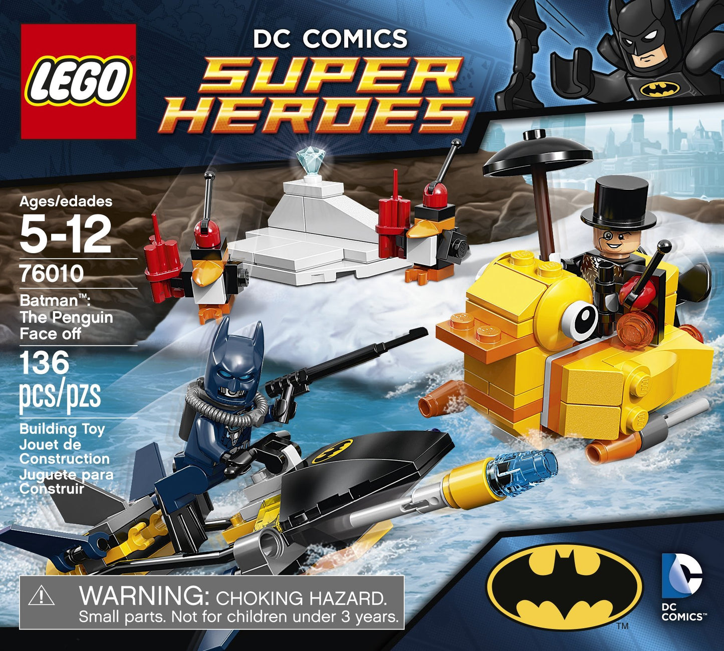 Lego 76010 Superheroes Batman: The Penguin Face Off