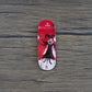2025 Noahwood 15s PRO Fingerboard Complete (5-Layer Colour Maple Wooden Pro Concave 35 x 98mm Handmade Deck + 34mm Prince 3G Silver Truck + Crown
