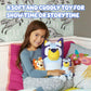 Bluey Plush Toys, Extra Large 18” Cuddle Toy for Kids, Ultra-Soft Deluxe Material Big Plushies Perfect for Show Time, Story Time & Giant Hugs