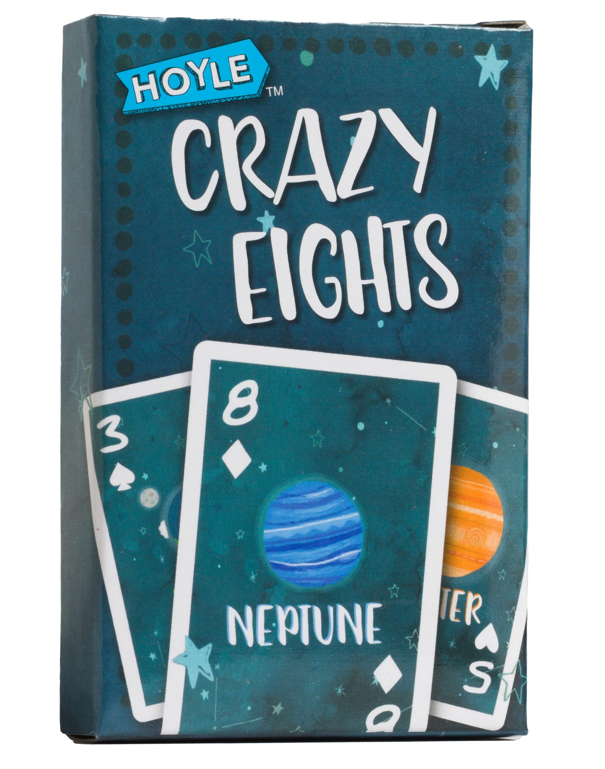 Hoyle 6-in-1 Kids Card Game Pack, 6 Fun Preschool Games in 1: Matching, Memory, Go Fish, Crazy Eights, Old Maid, Slap Jack, Ages 3+