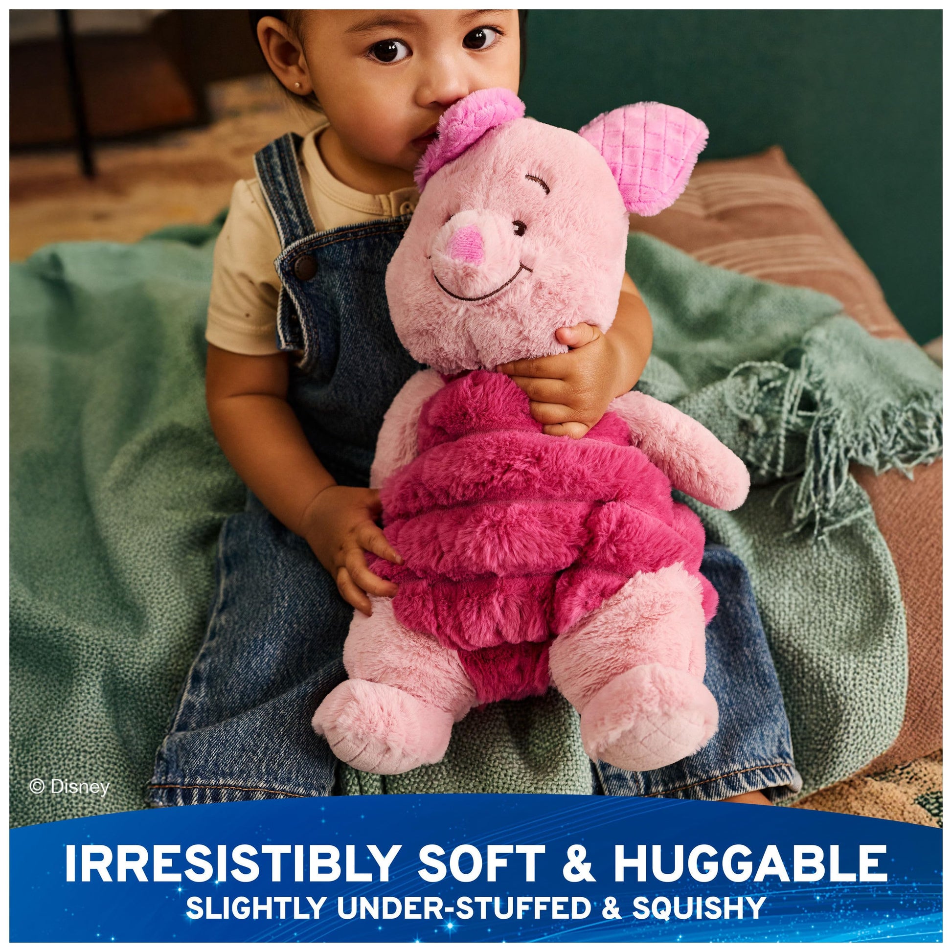 GUND Disney Winnie the Pooh Oh So Snuggly Piglet 12.5-Inch Plush, Ages 0+