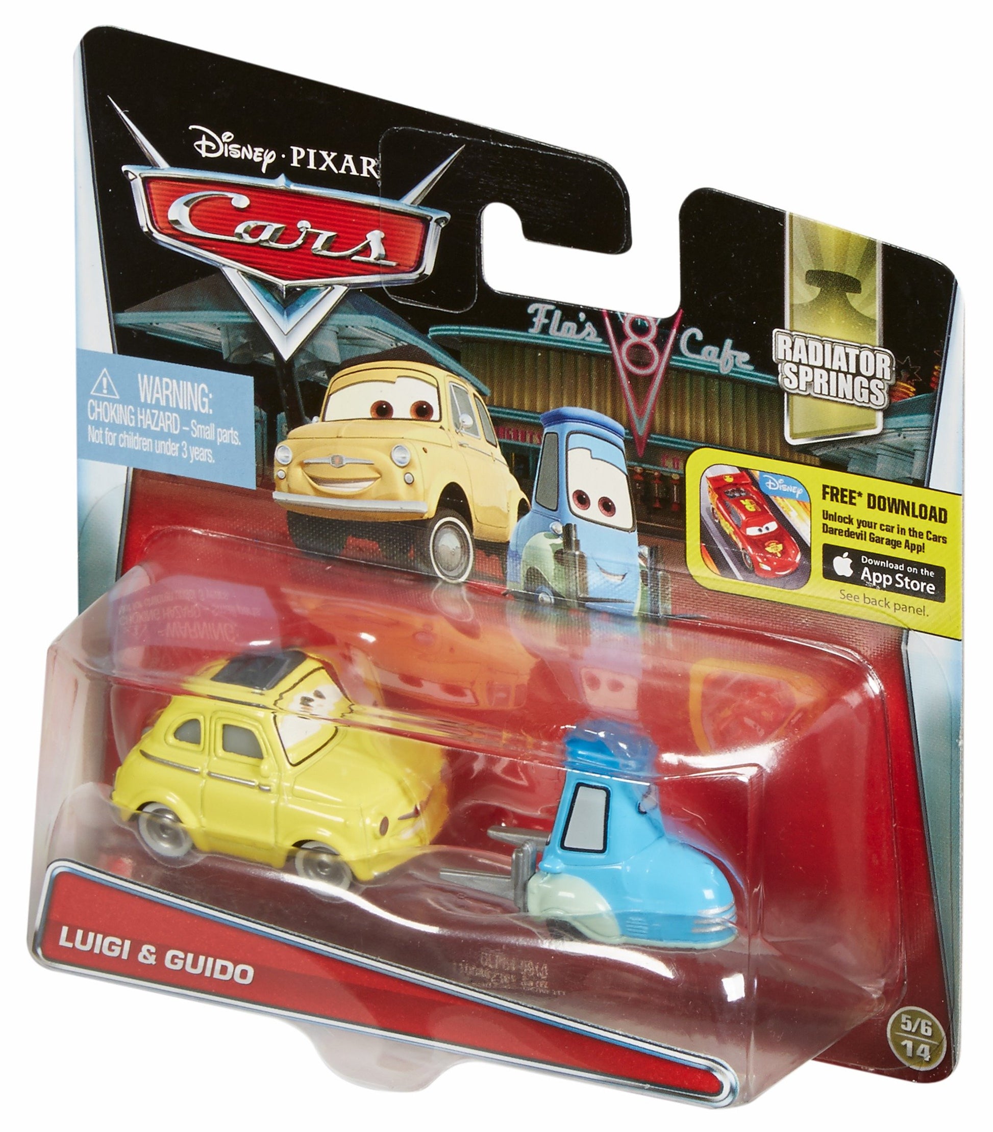 Disney Pixar Cars Luigi & Guido Die-cast Vehicles
