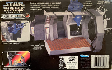 Star Wars Power of the Force Detention Block Rescue Play Set By Kenner by Kenner