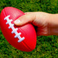 LMC Products Mini Foam Footballs - Small Toy Football, 3 Pack, 4.75 Inch