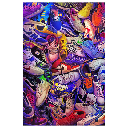 Sneakerheads 1000-Piece Jigsaw Puzzle | Fun Brain Teaser, Toys & Games | 28 x 20 Inches