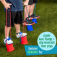 Just Jump It EZ Can Steppers Kids Stilts, Balance Stepping Stones for Kids, Walking Platform Stilt Sensory Stomper Toy for Children