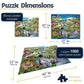 White Mountain 1000 Piece Jigsaw Puzzle, Captured Moments Seek & Find
