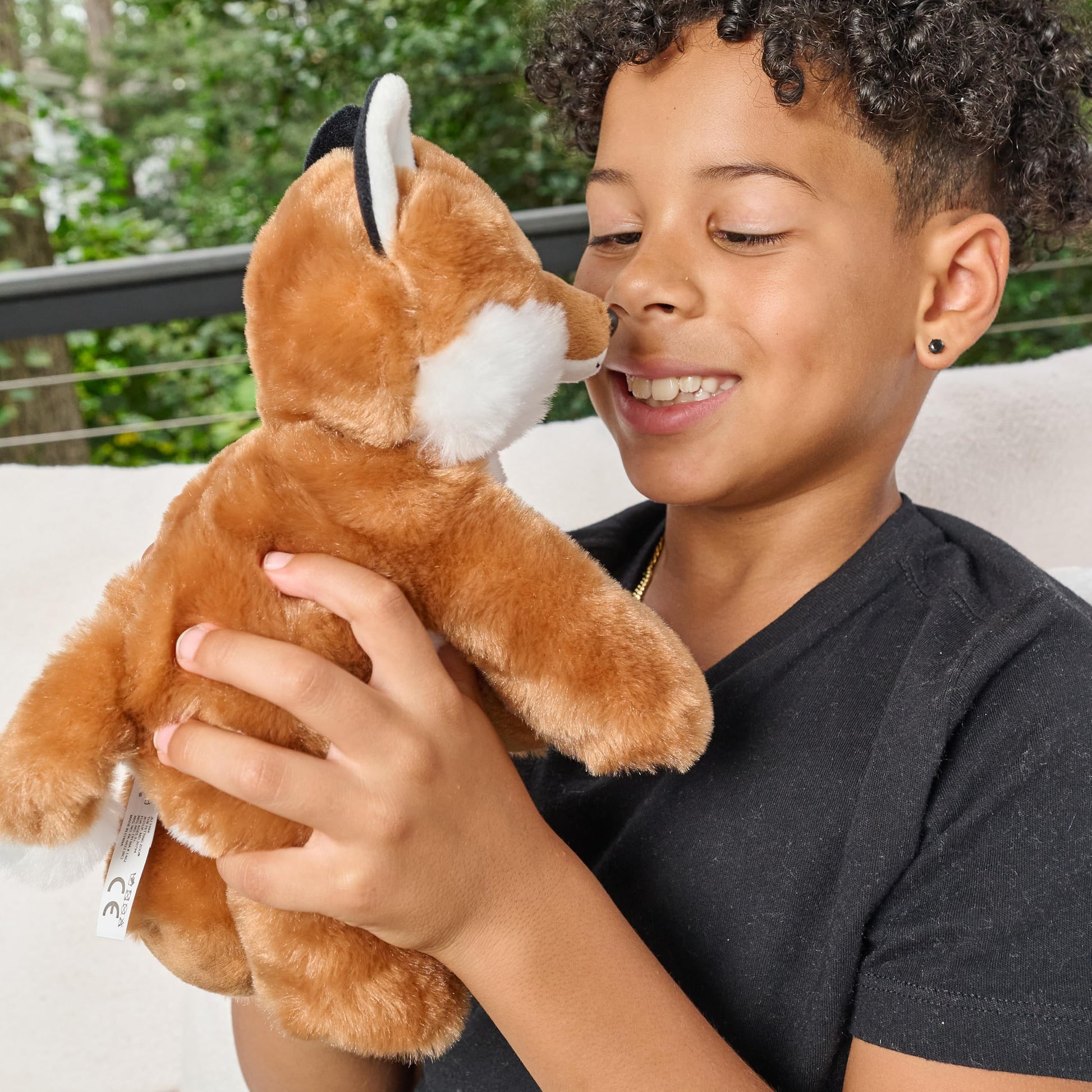 The Petting Zoo Fox Stuffed Animal, Gifts for Kids, Wild Onez Zoo Animals, Fox Plush Toy 9 inches