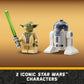 LEGO 75360 Star Wars Yoda's Jedi Starfighter Construction Toy for Boys and Girls, The Clone Wars Vehicle Set with Master Yoda Minifigure, Lightsaber