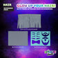 LetsGlow Studio Hair Accessory Pack - for LetsGlow Studio DIY Arts and Crafts Influencer Video Creator Kit - (LetsGlow Studio Sold Separately)