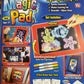 Ontel Bonus Magic Pad Deluxe Light Up LED Drawing Tablet with Extras - Includes 4 Dual Side Markets, Dry Eraser, Glow Boost Card, Fun Guide, 42