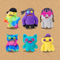 Fuggler Fugg Life 9-Inch Plush Toy (Squidge) by ZURU - Funny Ugly Monster Stuffed Animal with Human-Like Teeth, Quirky Collectible Plush for Kids