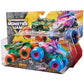 Monster Jam, Dragon Vs. Sparkle Smash Die-Cast Monster Trucks, 1:64 Scale, Kids Toys for Boys Ages 3 and up