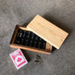 WE Games Custom Engraved 10-in-1 Combination Set - Dominoes, Cribbage, Cards, and Dice