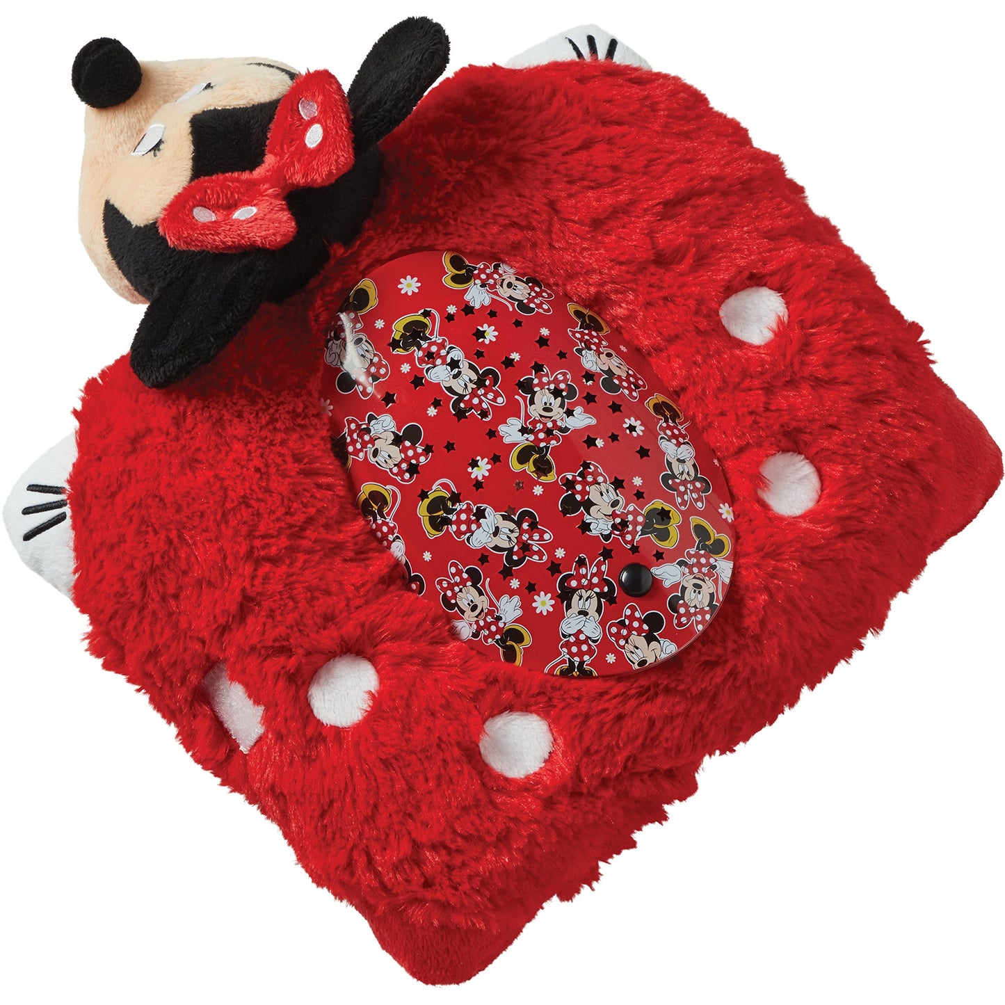 Pillow Pets Disney Minnie Mouse, 11" Sleeptime Lite