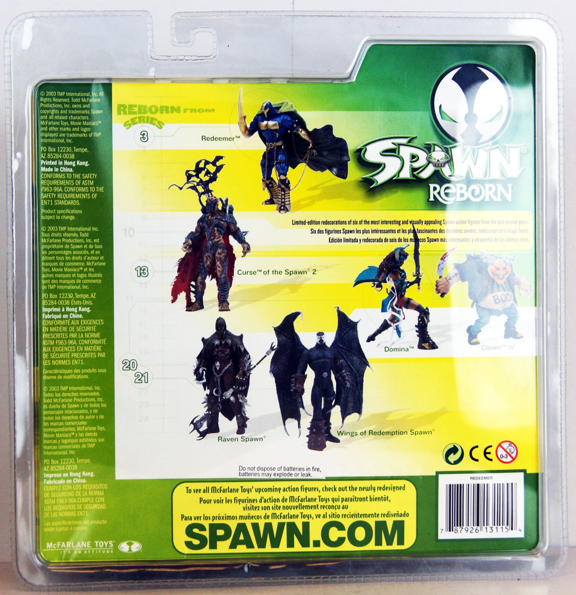 McFarlane Spawn Reborn Redeemer