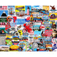 White Mountain 1000 Piece Jigsaw Puzzle New England Coastal, I Love Maine