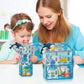 PicassoTiles 26 Piece Magnetic Tiles, Ocean Marine World STEM Set Ages 3+