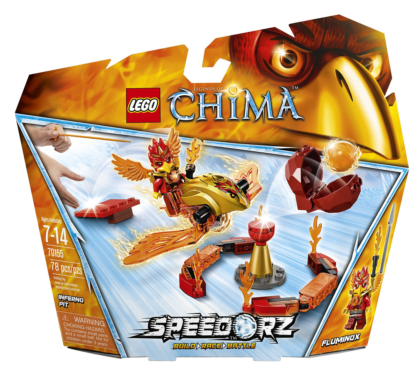 LEGO Chima 70155 Inferno Pit Building Toy