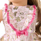 American Girl Truly Me 18-inch Doll Floral Fashion Outfit with Ruffled Bodice, Ribbon, Socks, and Boots, for Ages 6+