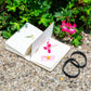 Kikkerland Field Flower Press - Pocket Journal for DIY Pressed & Preserved Flowers - Arts & Crafts Gift for Kids & Adults