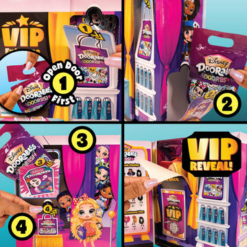 Just Play Disney Doorables ADOORBS Dolls, Collectible Dolls, Kids Toys for Ages 5 Up, Kids Toys for Ages 5 Up
