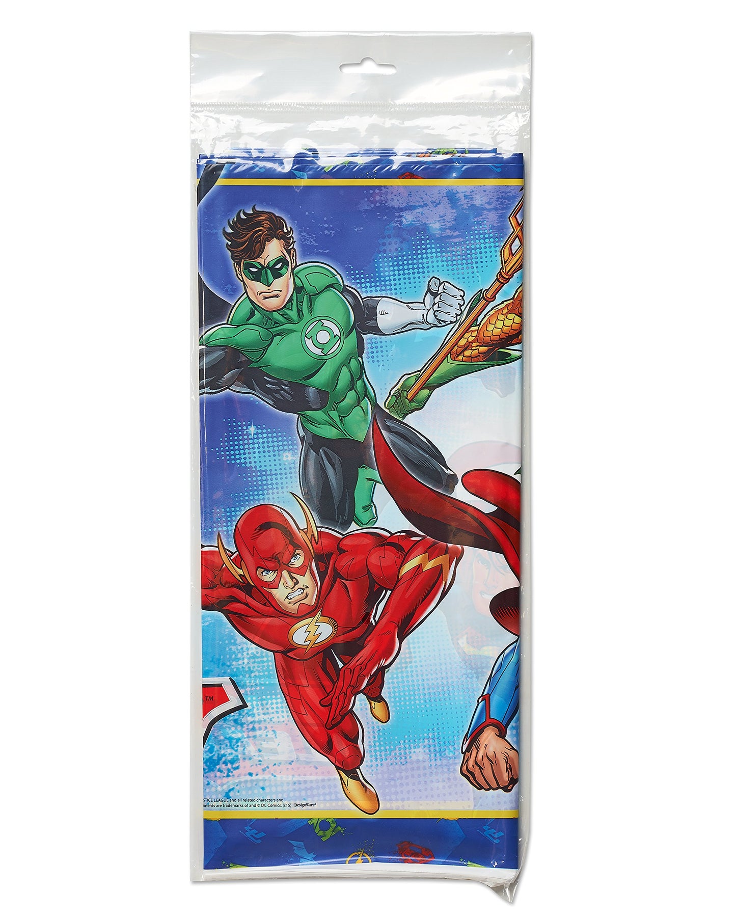 American Greetings Justice League Party Supplies, Plastic Table Cover (1-Count)
