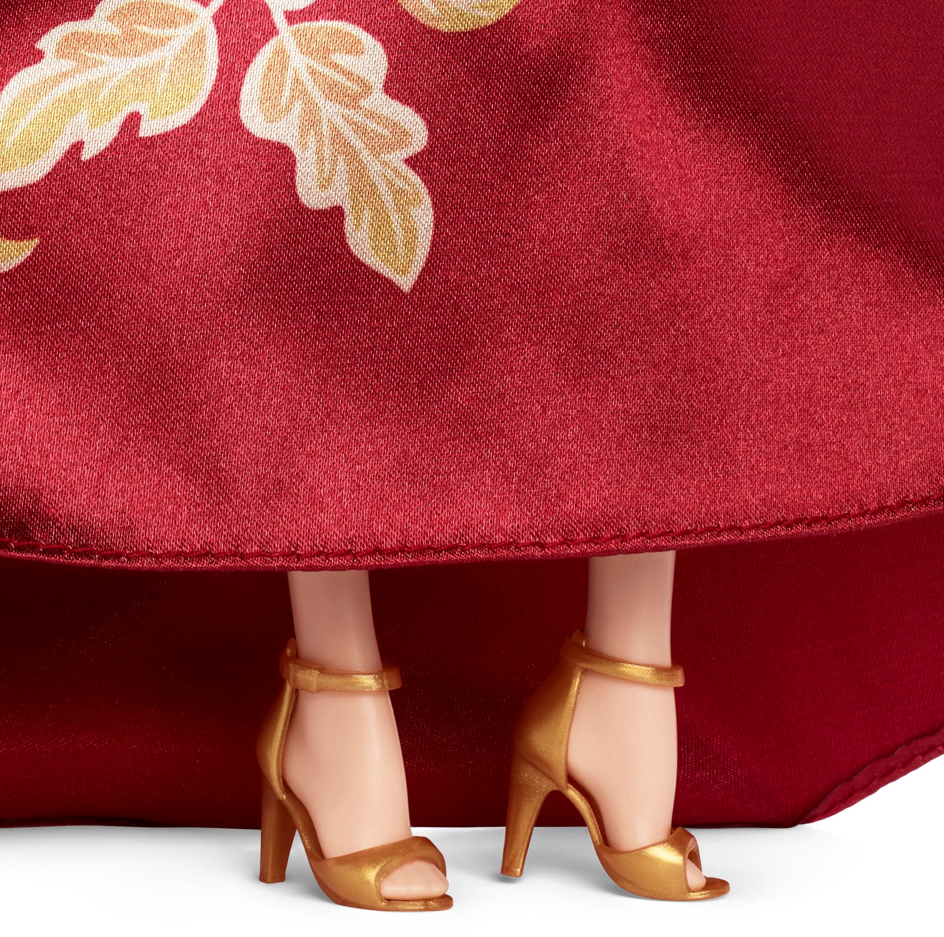 Barbie Signature Lunar New Year Fashion Doll Wearing Red Dress with Golden Peony Print, Collectible Holiday Toy