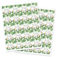 2" Round Wild Safari Favor Stickers for Birthday and Baby Shower - Set of 40 (Palm Leaves)