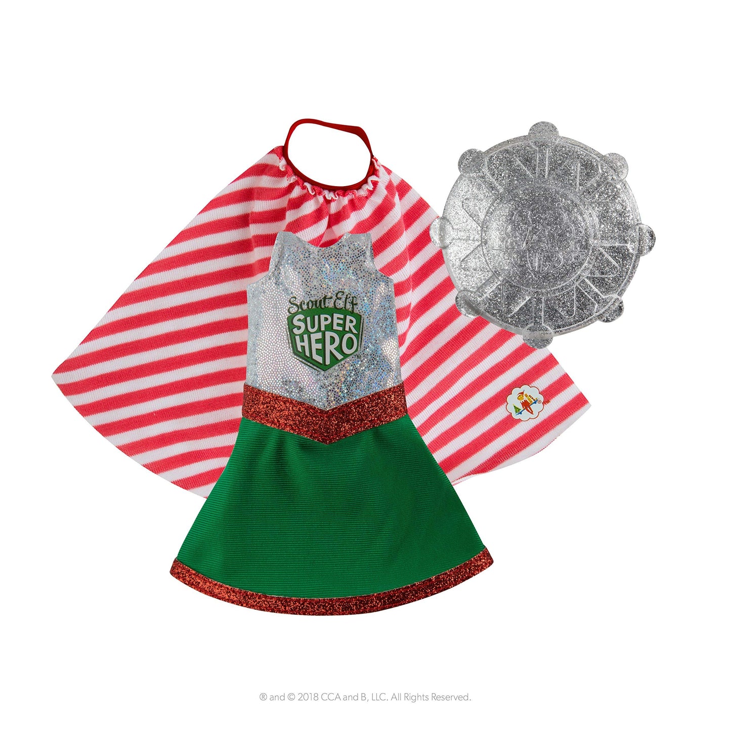 Claus Couture Collection Scout Elf Superhero Girl