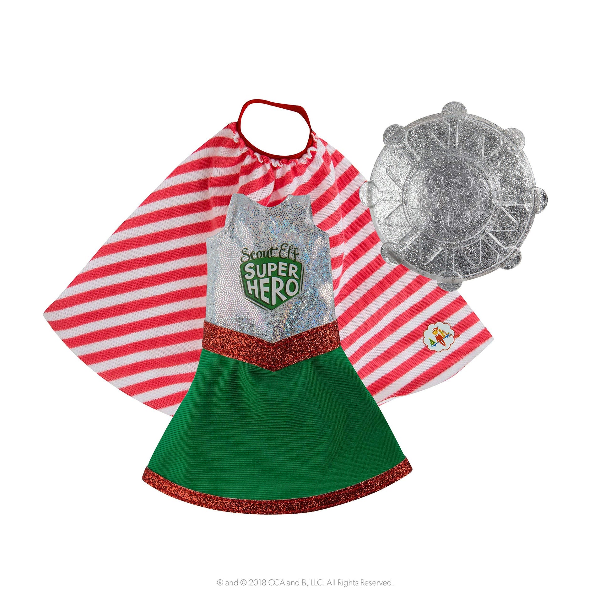 Claus Couture Collection Scout Elf Superhero Girl