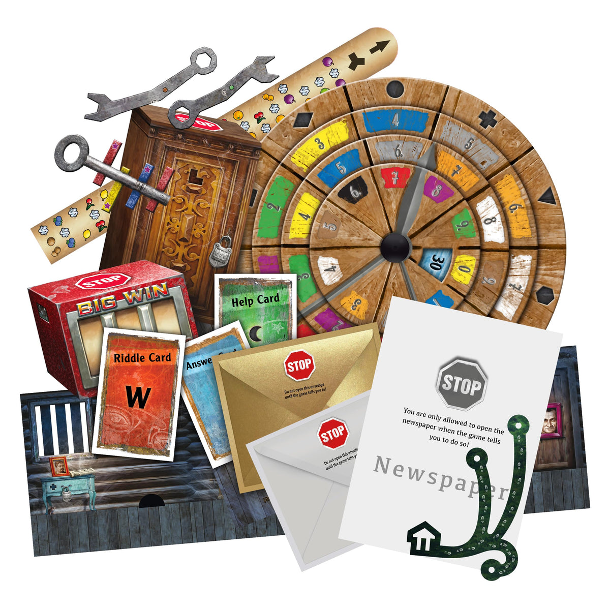 EXIT: The Return to The Abandoned Cabin | EXIT: The Game - A Kosmos Game | Family-Friendly, Card-Based at-Home Escape Room Experience | Collaborative
