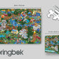 Springbok Camping World 1000 Piece Jigsaw Puzzle for Adults