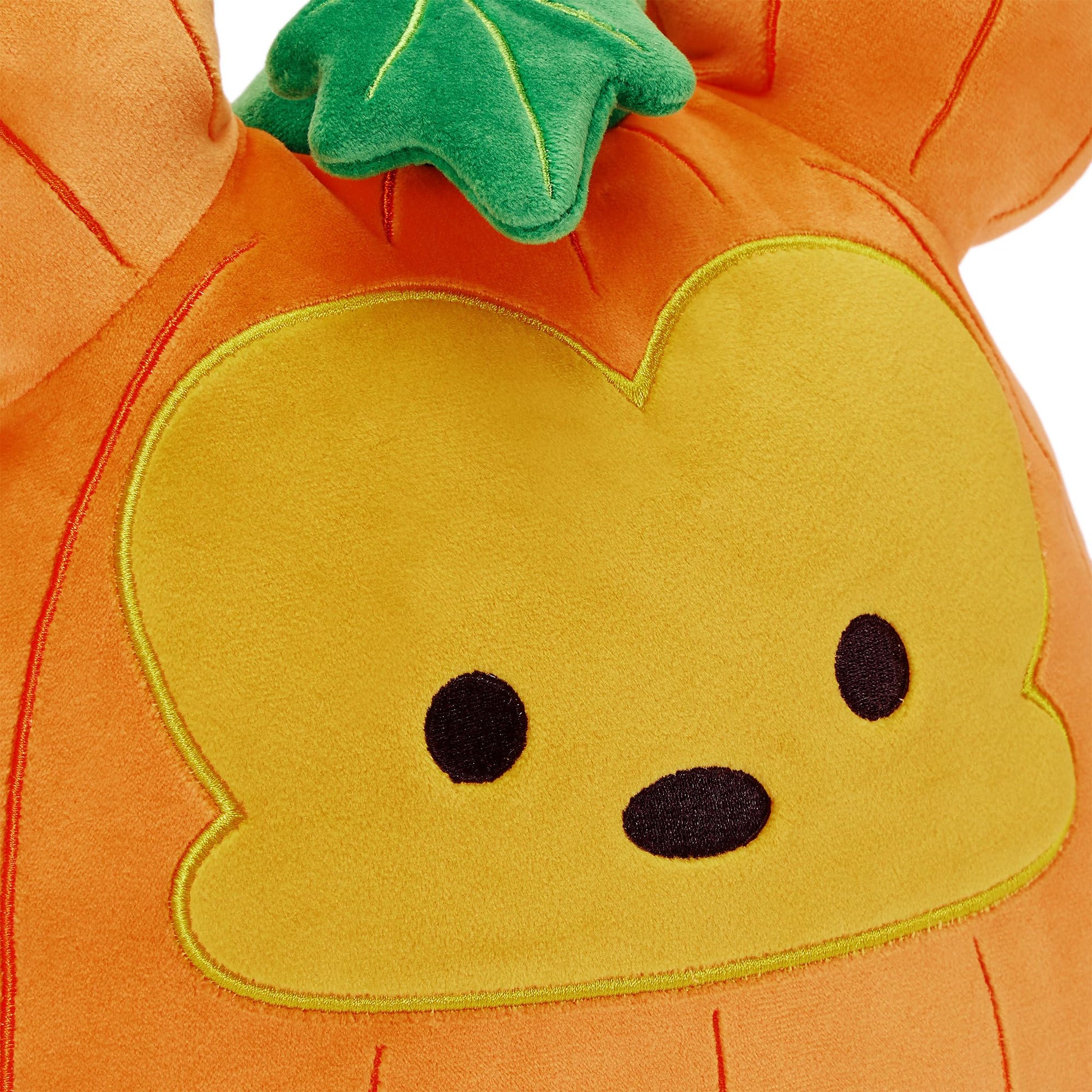 Disney Store Official Mickey Mouse Pumpkin Squishmallows Plush - 11 Inch Disney Halloween Stuffed Animal with Embroidered Features, Detailed Plush