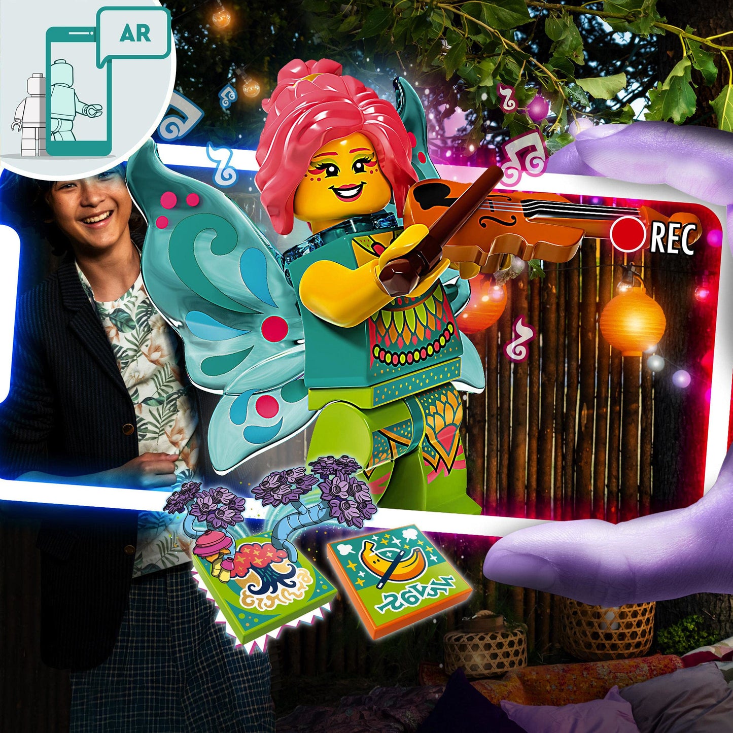 LEGO VIDIYO Folk Fairy Beatbox 43110 Building Kit Toy; Inspire Kids to Direct and Star in Their Own Music Videos; New 2021 (89 Pieces)