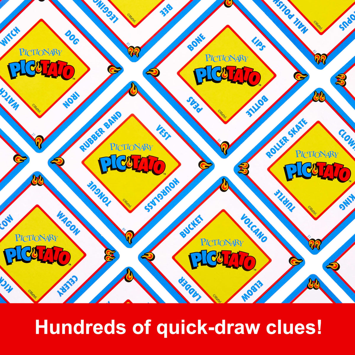 Mattel Games Pictionary Pic-Tato Game for Ages 8+, 3-8 Players