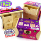 Matty's Toy Stop Design & Paint Your Own Wooden Jewelry Box Set with Mirror Jewelry Box, 3 Drawer Dresser, 4 Drawer Dresser, 3 Brushes & 9 Paints (3